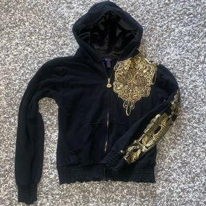 House of Deréon Y2K bedazzled hoodie